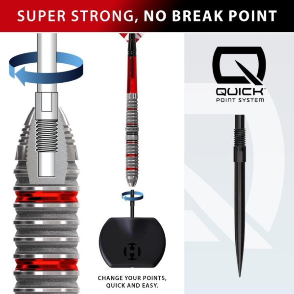 Harrows Dartpfeile Damon Heta Series 4 Quick Point 90%
