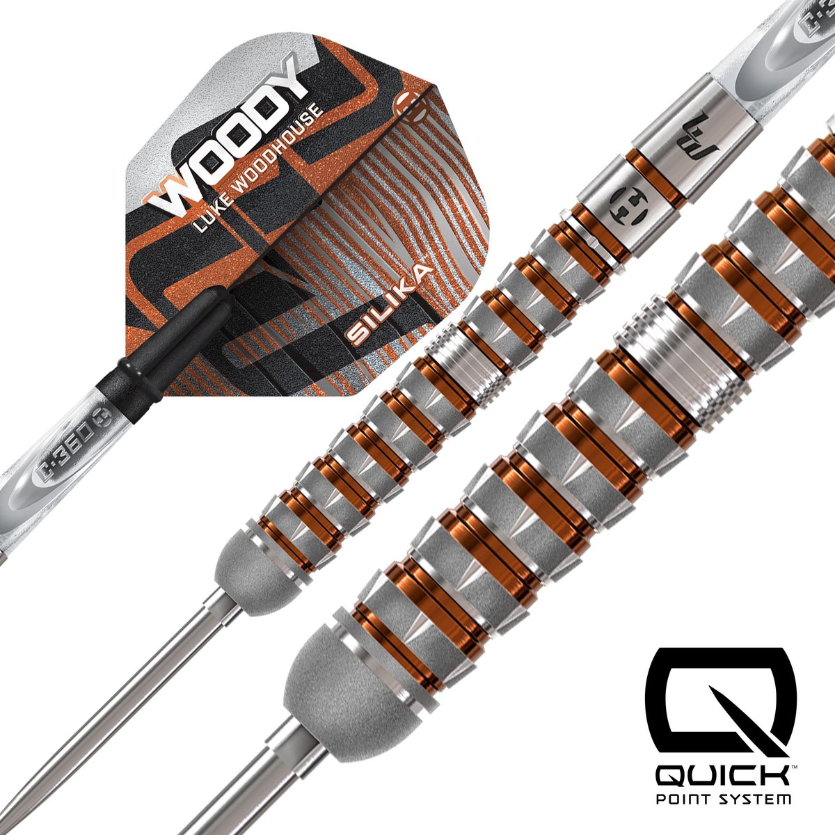 Harrows Dartpfeile Luke Woodhouse Series 3 Quick Point 90%
