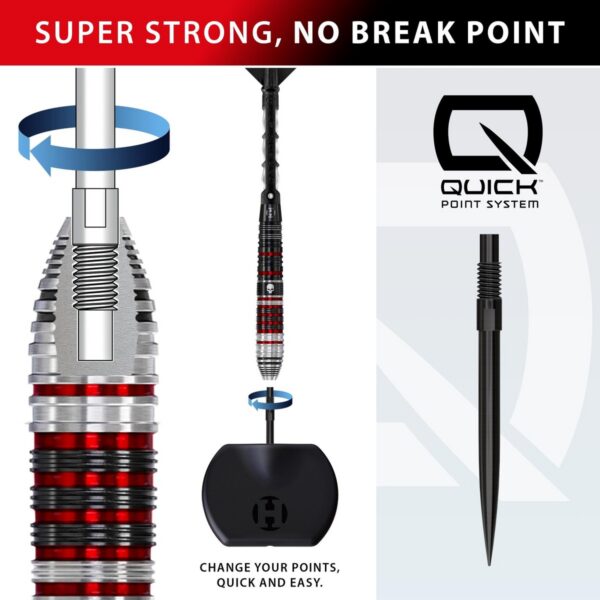 Harrows Dartpfeile Ryan Searle Series 2 Quick Point 90%