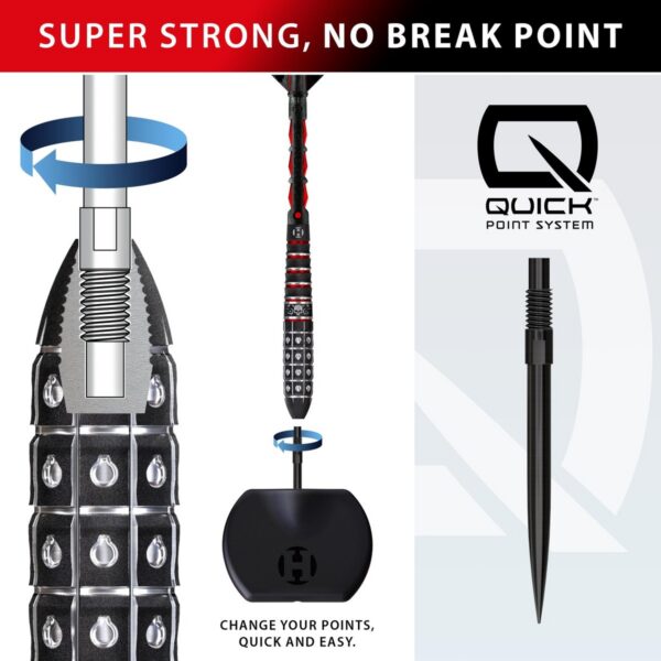 Harrows Dartpfeile Ryan Searle Series 3 Quick Point 90%