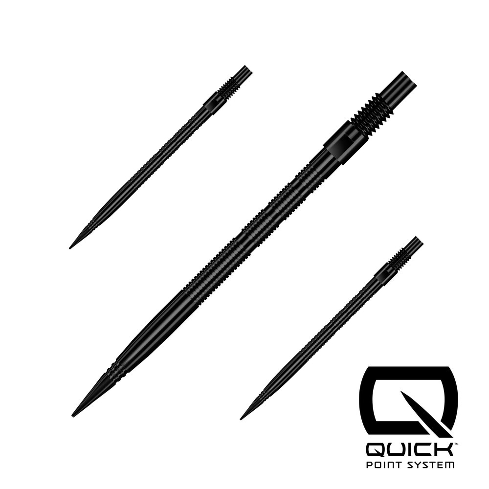Harrows Quick Points Micro Grip, Black