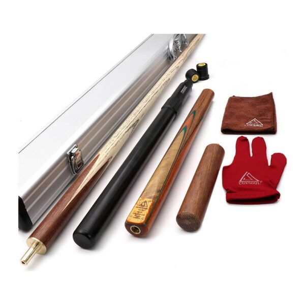 Cue Soul snookerkeu JX-D304 (¾ deelbaar) met aluminium koffer