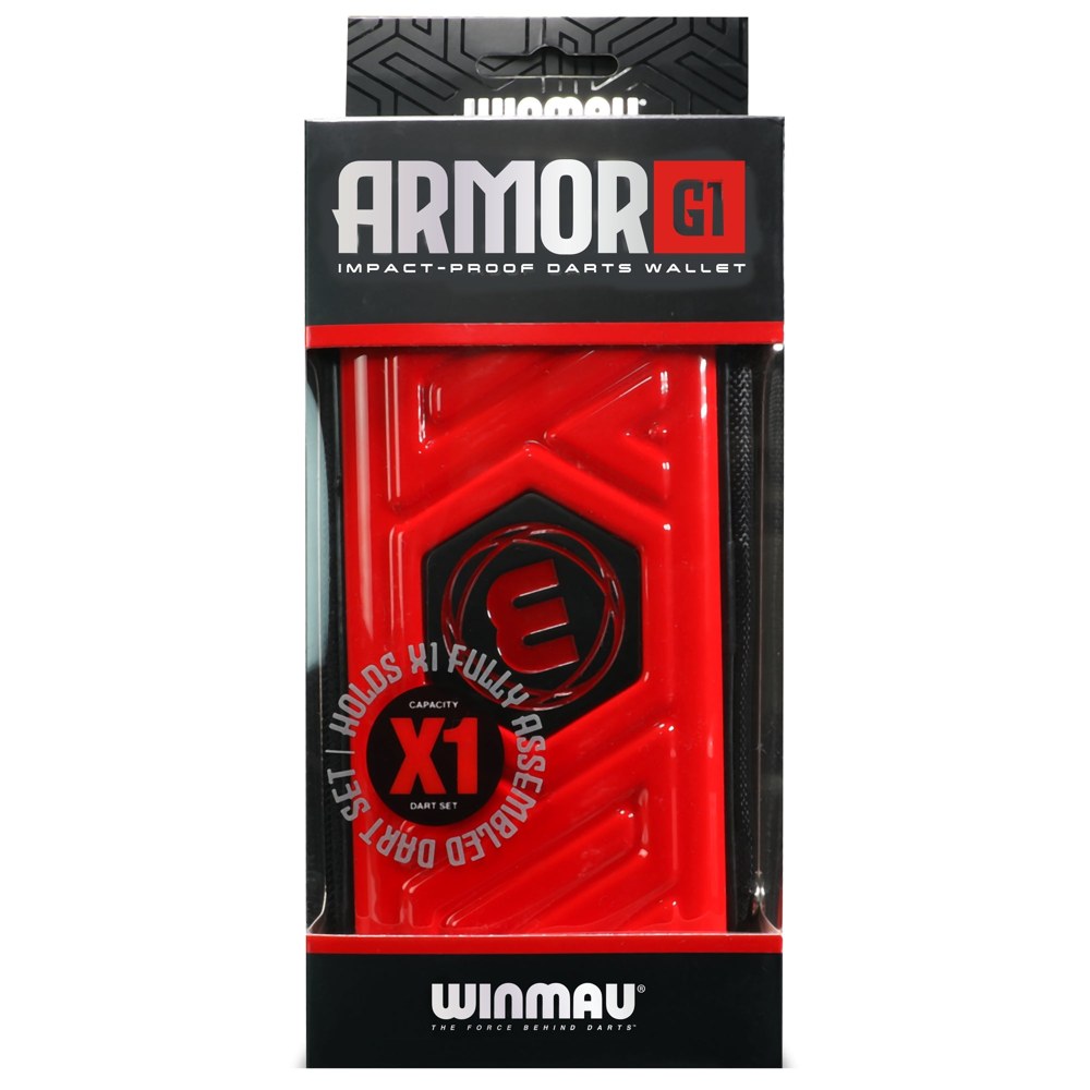 Dart case Winmau Armor G1 rood (3)