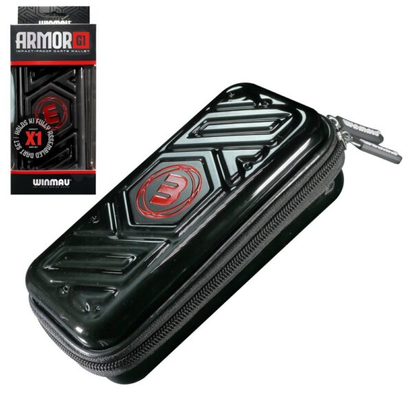 Dart-Etui Winmau Armor G1 schwarz (2)