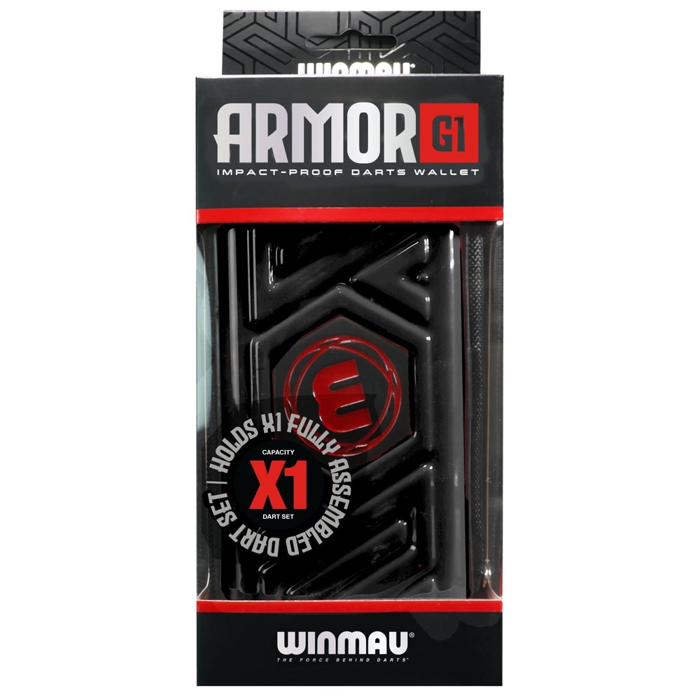 Winmau Armor G1 Black Dart Case (3)
