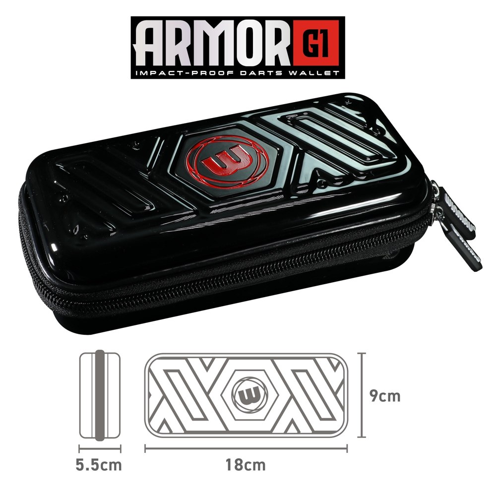 Winmau Armor G1 Black Dart Case (4)