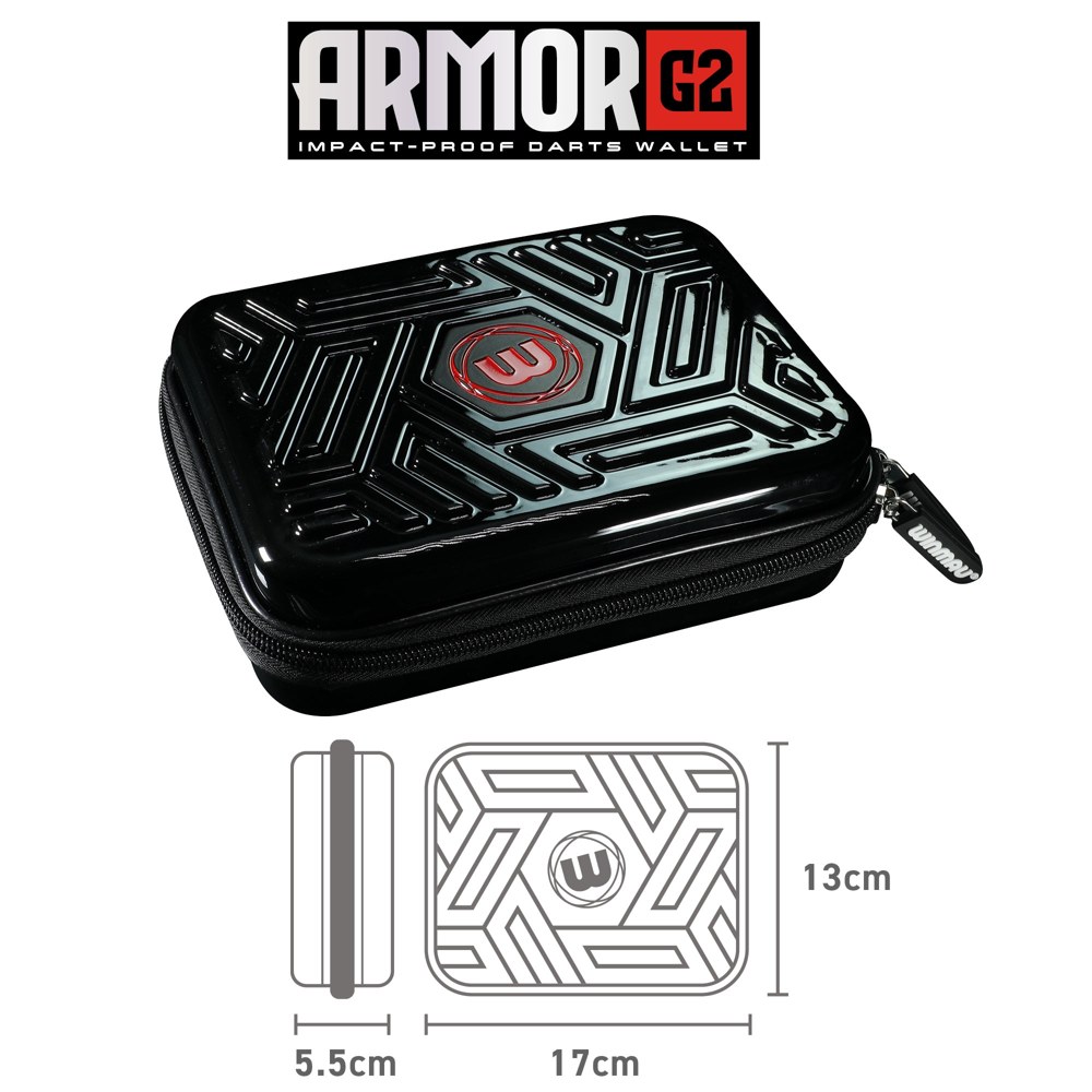 Winmau Armor G2 Black Dart Case (4)
