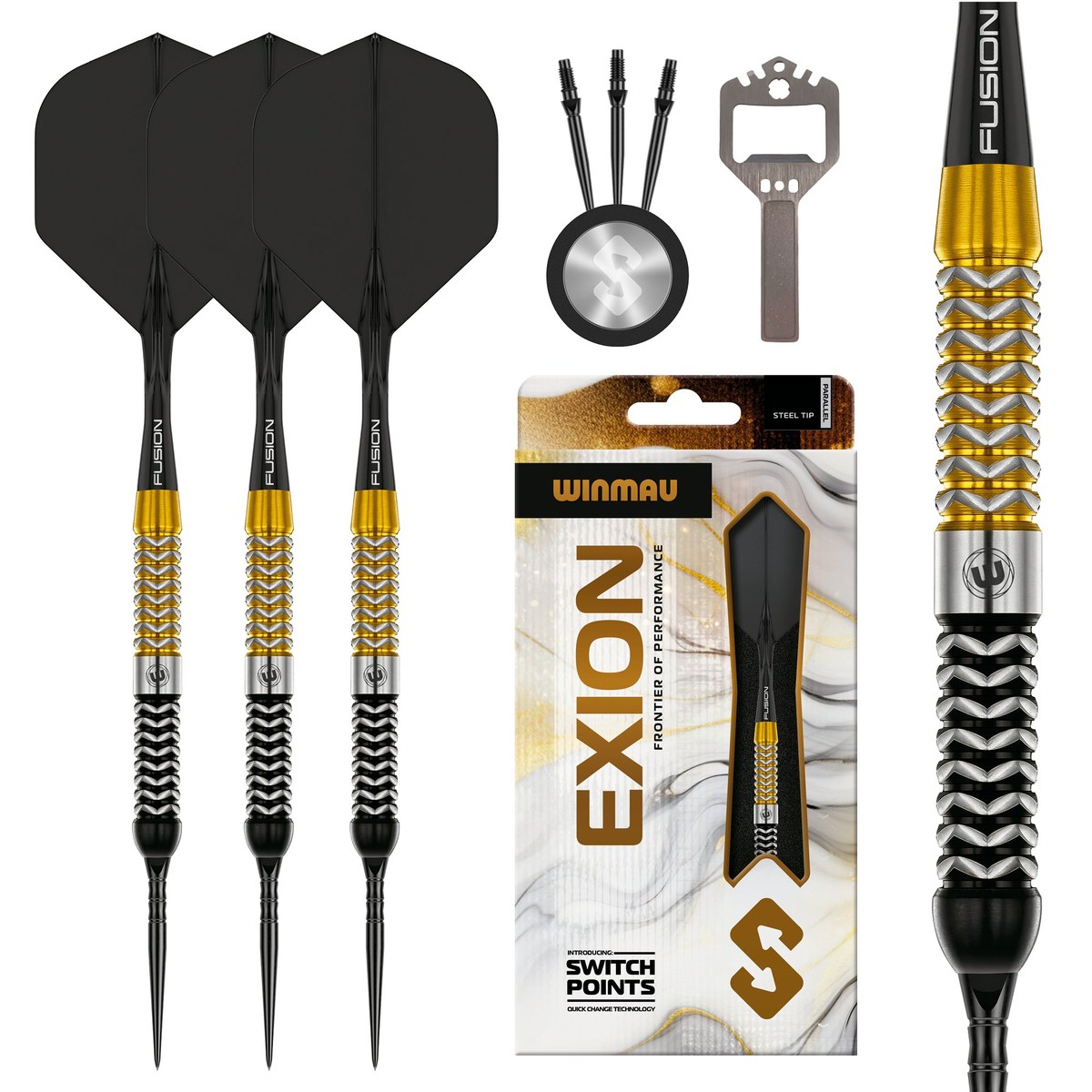 Fléchettes Winmau Exion Parallel Switch Point 90%