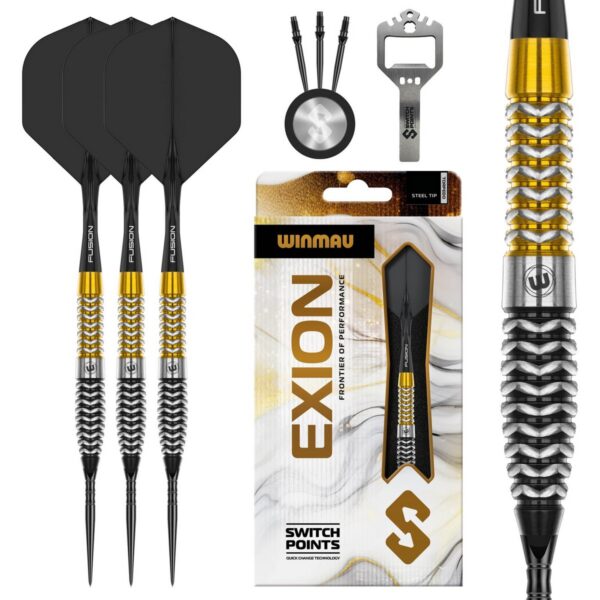 Winmau-Dartpfeile Exion Torpedo Switch Point 90%