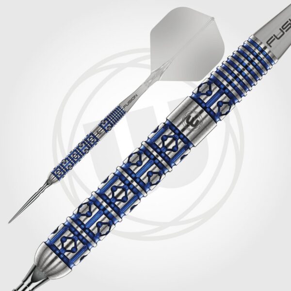 Winmau-Dartpfeile Lunaris Parallel Switch Point 90% – Nahaufnahme
