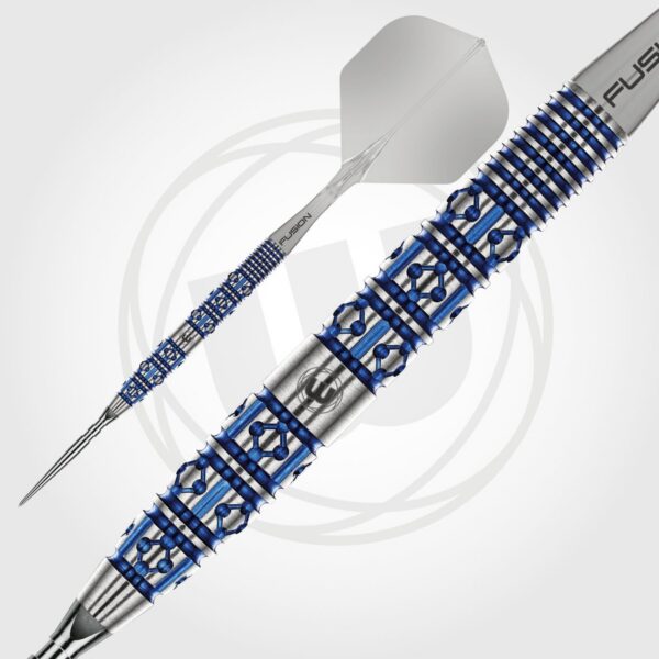 Winmau-Dartpfeile Lunaris Tapered Switch Point 90% – Nahaufnahme