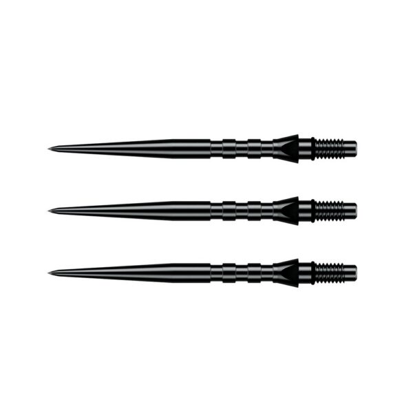 Winmau Switch Points Grooved zwart
